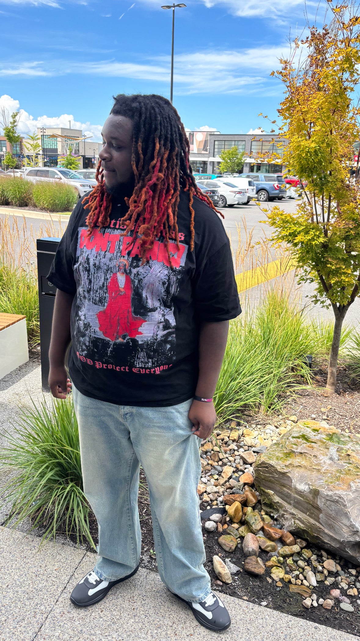 Leads to heaven tee(black)