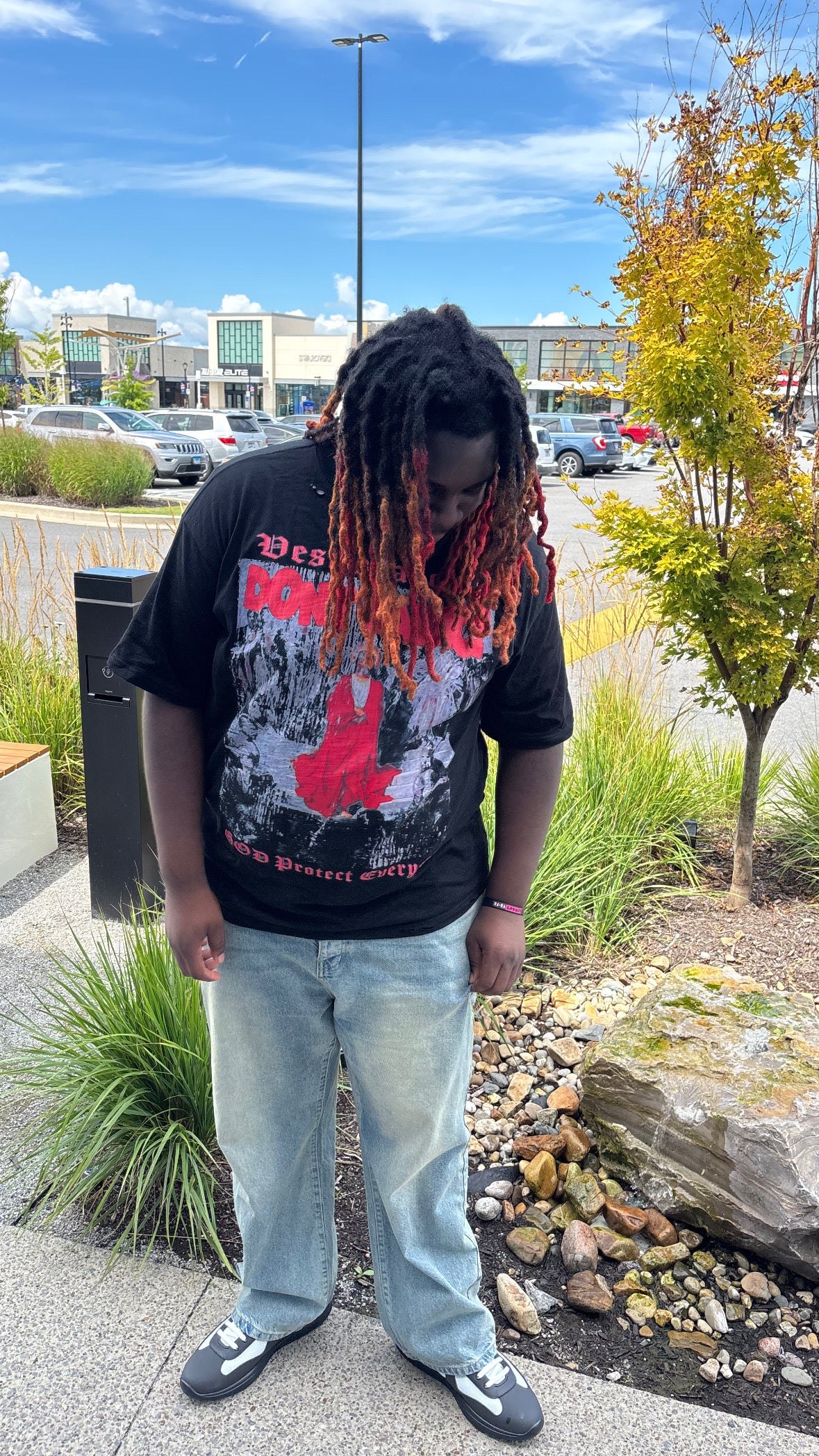 Leads to heaven tee(black)