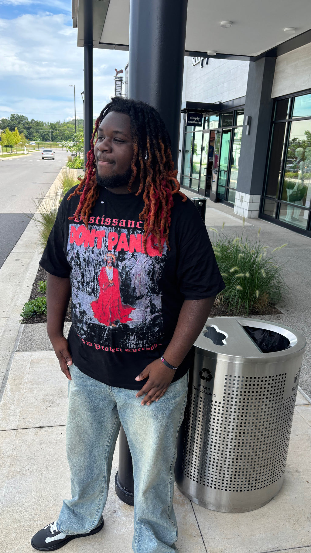 Leads to heaven tee(black)