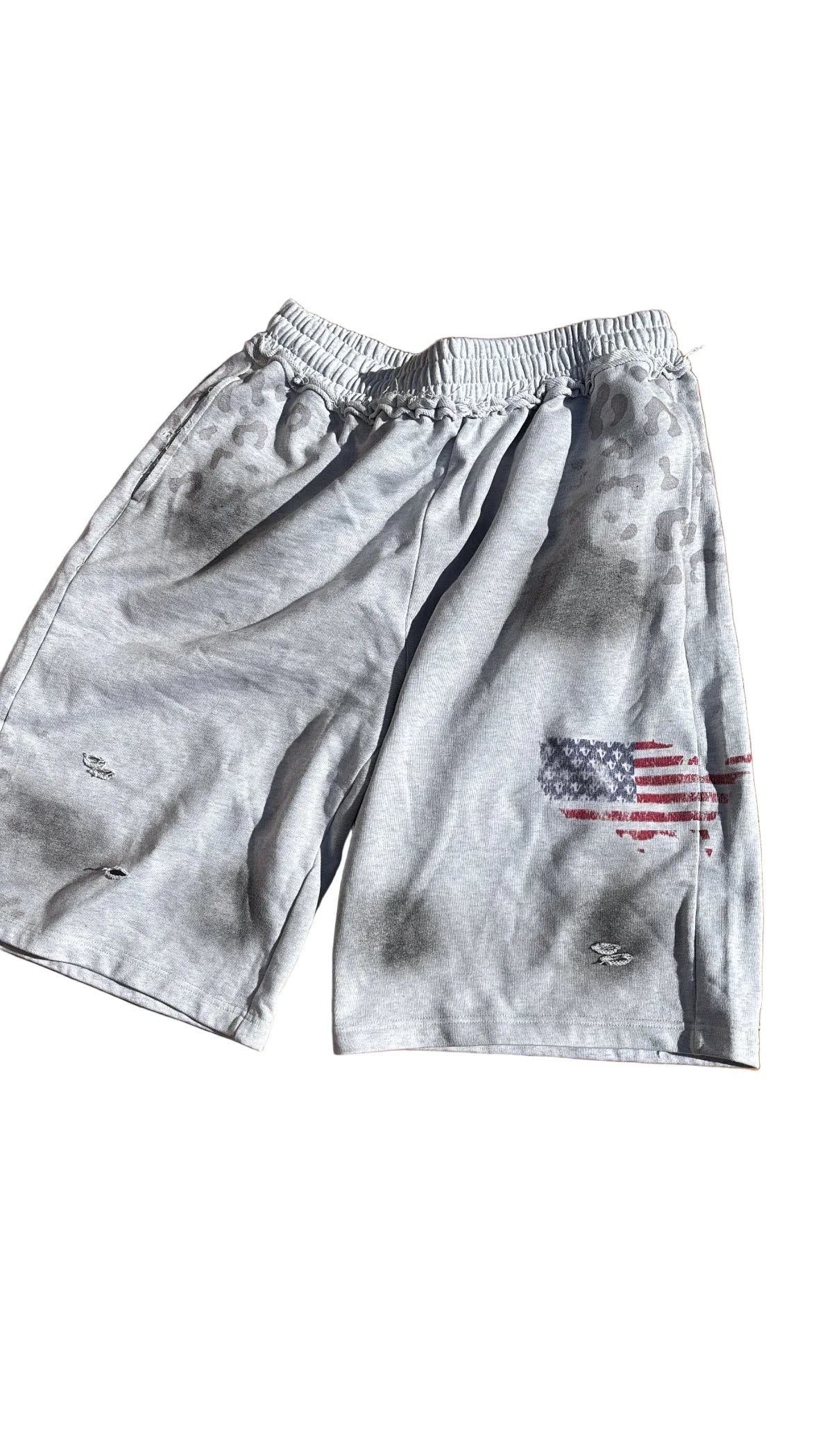 Messianic peace shorts(white)