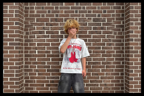 Leads to heaven tee(gray)